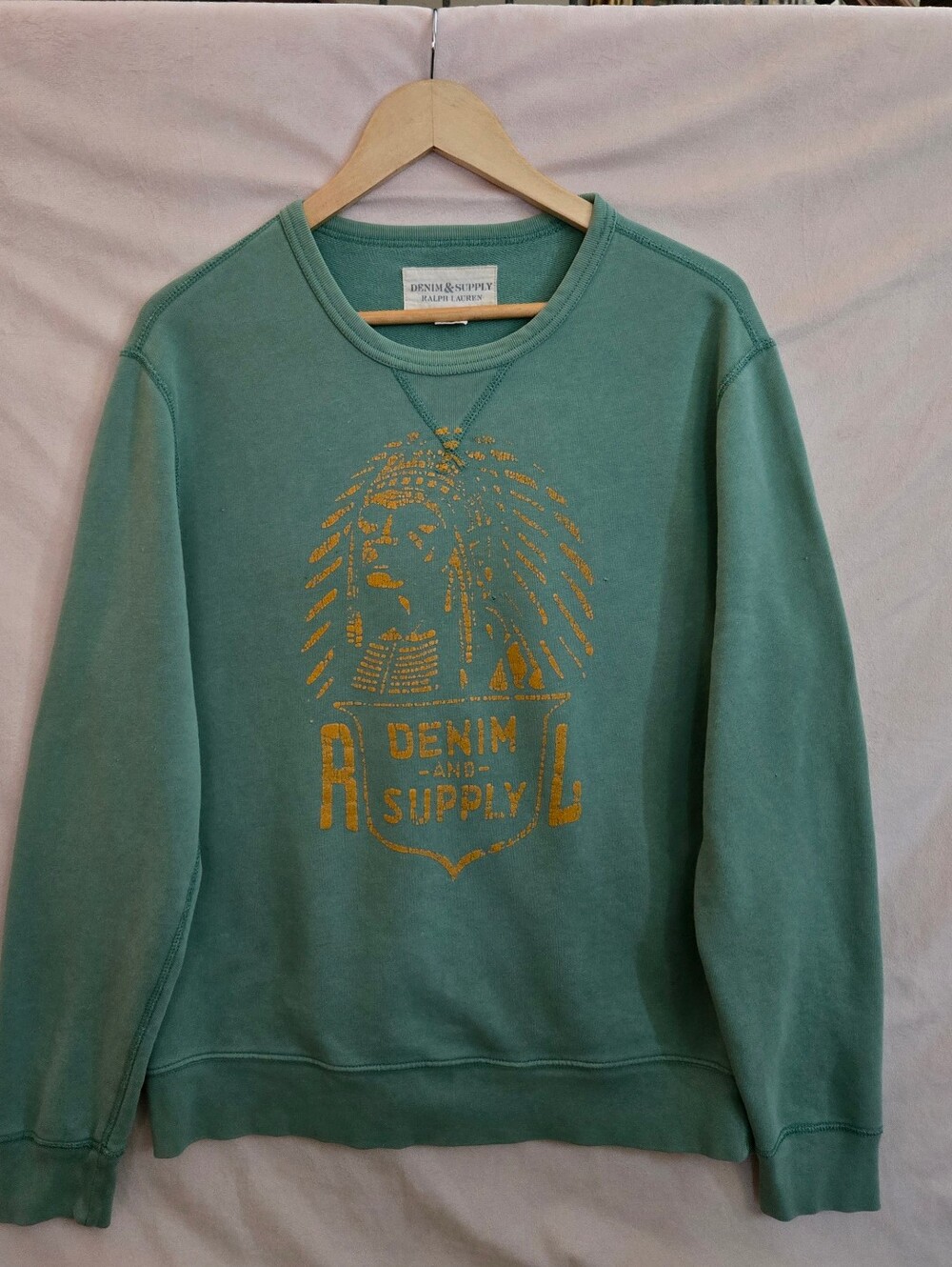 POLO RALPH LAUREN RL DENIM & SUPPLY SWEATSHIRT * SZ.L